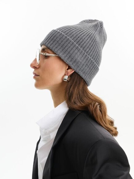 Шапка Bernard, серый меланж Шапка Bernard, серый меланж