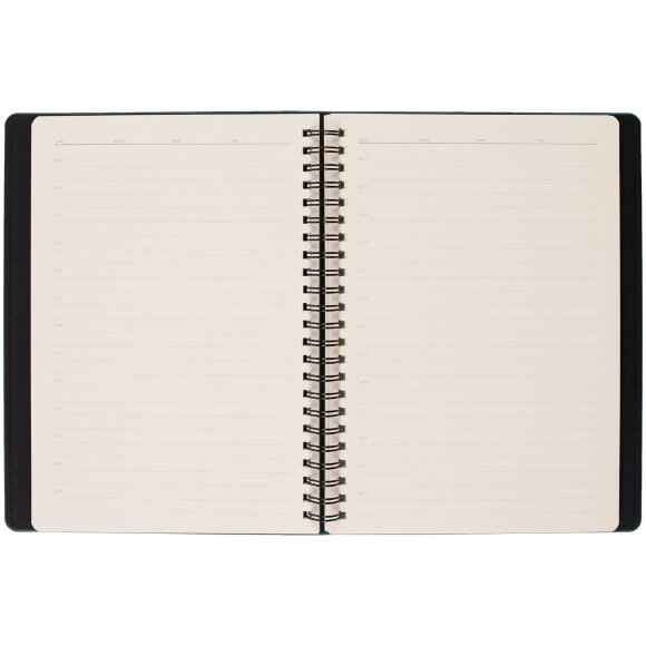 Ежедневник Spring Urban на заказ, недатированный, изумрудный