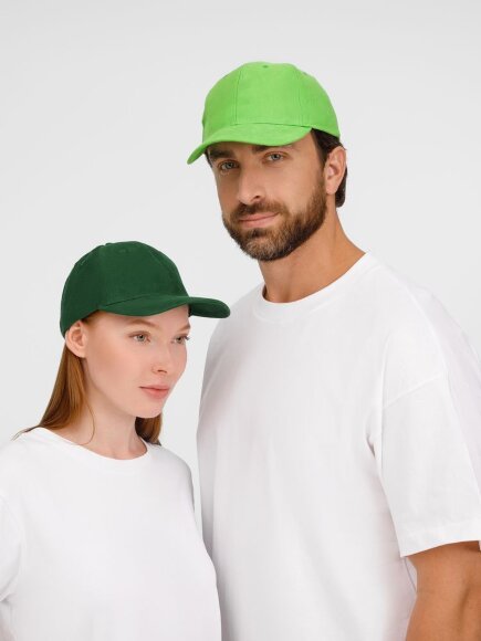 Бейсболка Buffalo, темно-зеленая