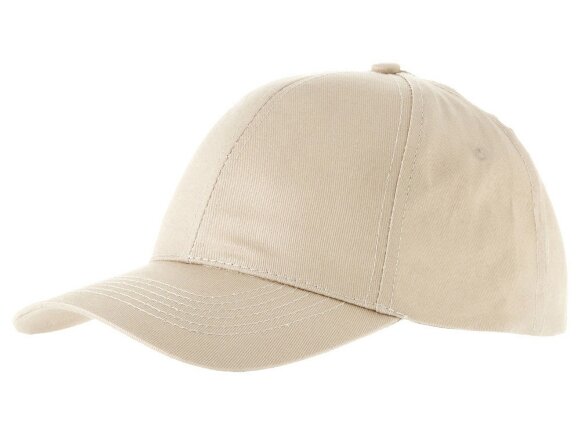 Бейсболка Detroit 6-ти панельная, натуральный Бейсболка Detroit 6-ти панельная, натуральный