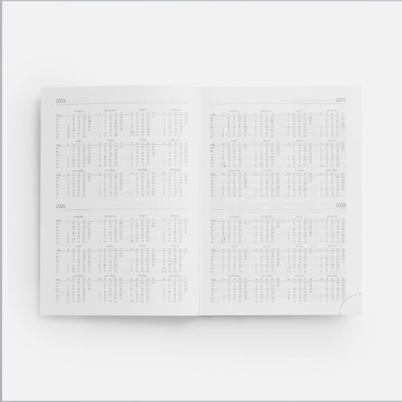 Ежедневник Prizma, недатированный, серый