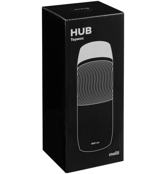 Термостакан Hub, темно-синий Термостакан Hub, темно-синий