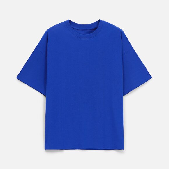 Футболка унисекс оверсайз T3, синяя
