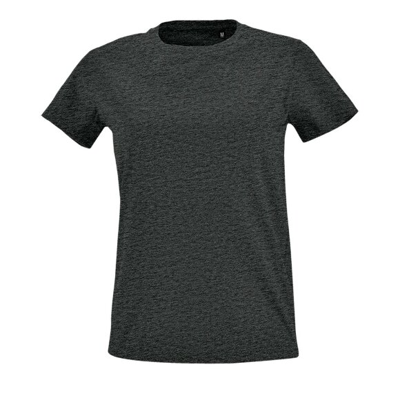 Футболка женская Imperial Fit Women, черный меланж Футболка женская Imperial Fit Women, черный меланж