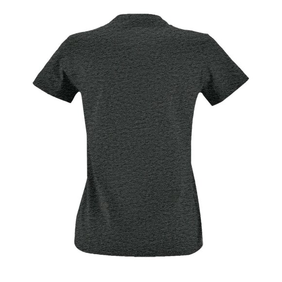 Футболка женская Imperial Fit Women, черный меланж Футболка женская Imperial Fit Women, черный меланж