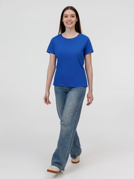 Футболка женская E150, зеленое яблоко