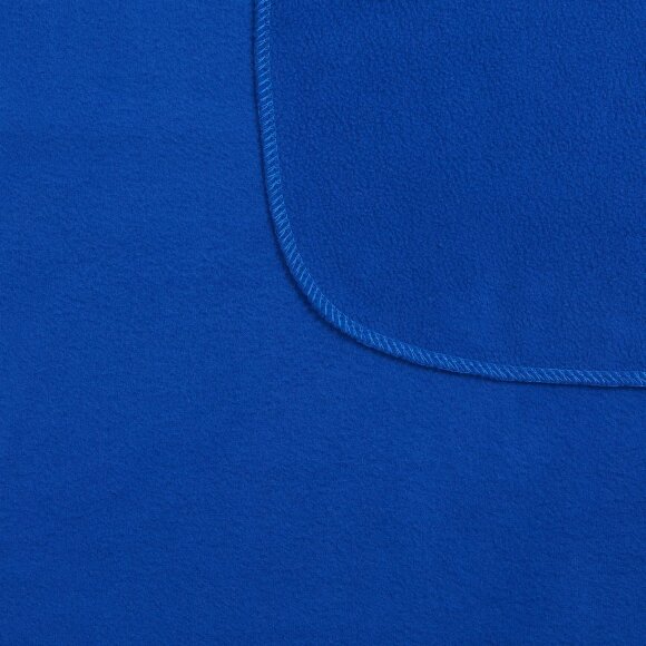 Флисовый плед Warm&Peace XL, ярко-синий