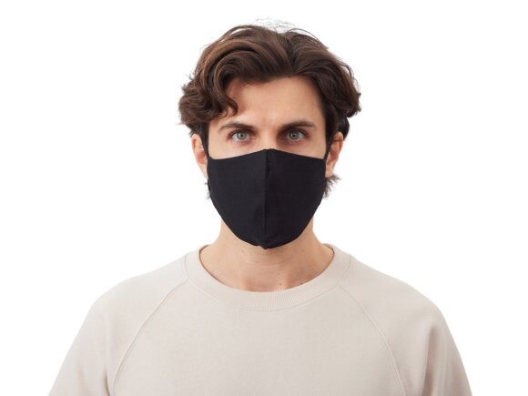 Хлопковая защитная маска для лица многоразовая анатомической формы без шва Хлопковая защитная маска для лица многоразовая анатомической формы без шва