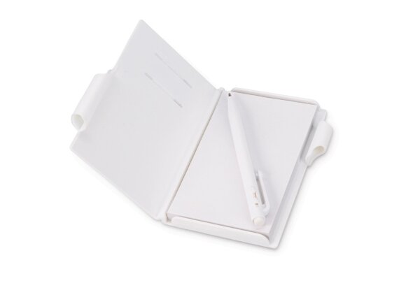 Записная книжка Альманах с ручкой, белый Записная книжка Альманах с ручкой, белый