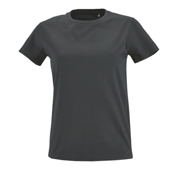 Футболка женская Imperial Fit Women, темно-серая Футболка женская Imperial Fit Women, темно-серая