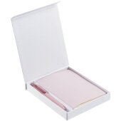 Коробка Shade под блокнот и ручку, белая Коробка Shade под блокнот и ручку, белая
