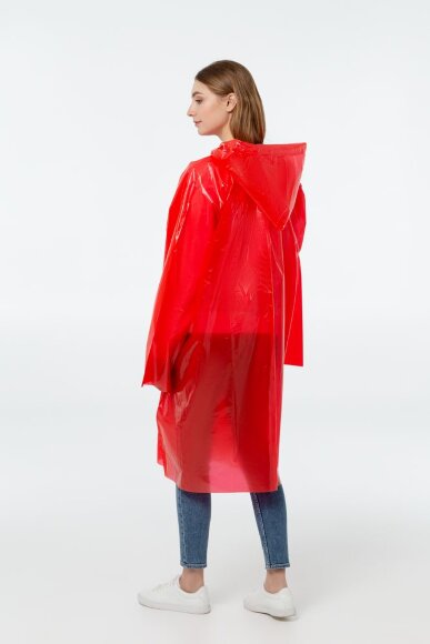 Дождевик-плащ BrightWay, красный Дождевик-плащ BrightWay, красный