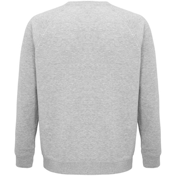 Свитшот унисекс Space, серый меланж