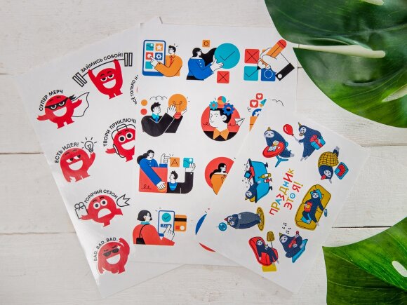 Стикерпак, А4 Стикерпак, А4