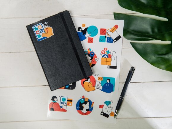 Стикерпак, А4 Стикерпак, А4