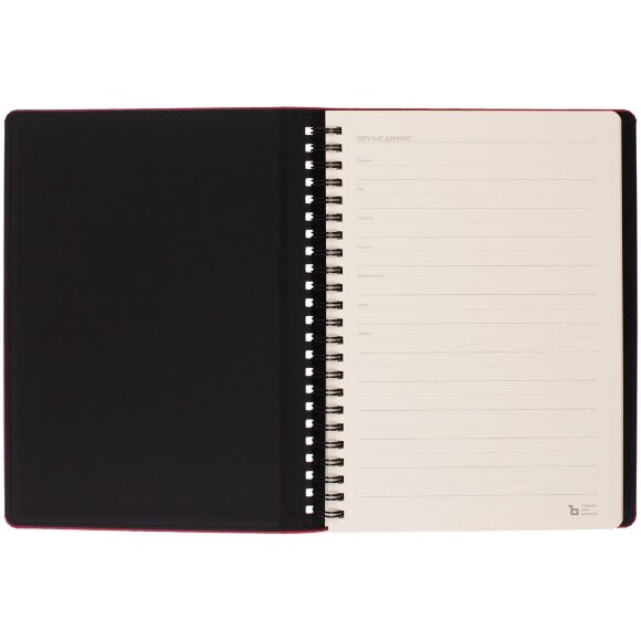 Ежедневник Spring Urban на заказ, недатированный, красный