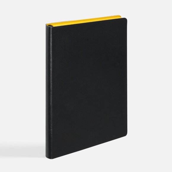 Ежедневник Doppio, недатированный, черный с желтым Ежедневник Doppio, недатированный, черный с желтым