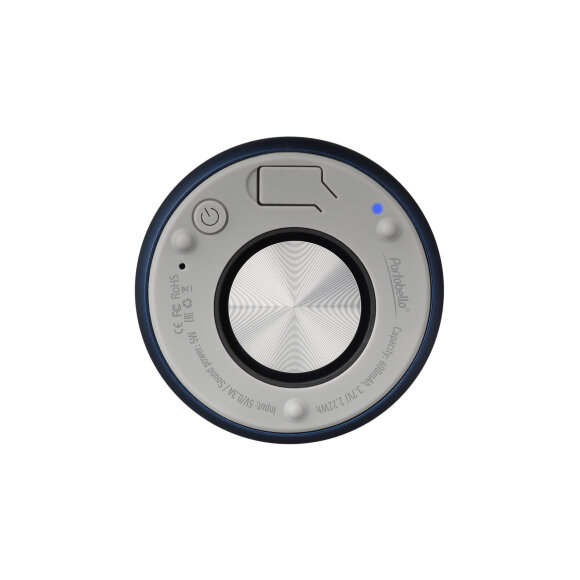 Беспроводная колонка Passion 80dB 600 mAh, синяя Беспроводная колонка Passion 80dB 600 mAh, синяя