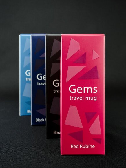 Термостакан Gems Black Sapphire, черный сапфир (синий) Термостакан Gems Black Sapphire, черный сапфир (синий)