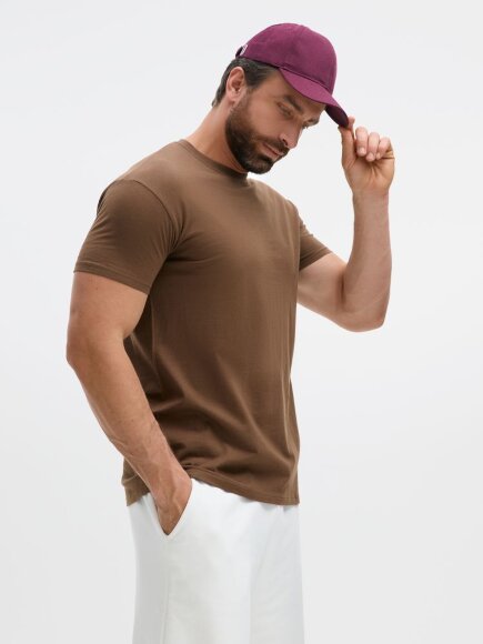 Футболка Imperial 190, коричневая Футболка Imperial 190, коричневая