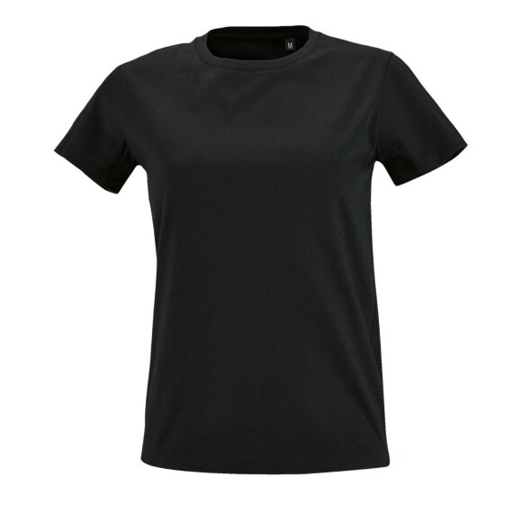 Футболка женская Imperial Fit Women, черная Футболка женская Imperial Fit Women, черная