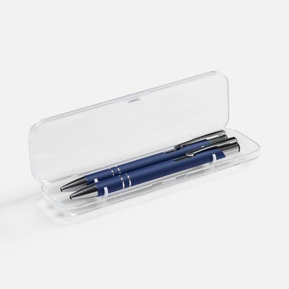 Футляр Serene для 2 ручек, прозрачный Футляр Serene для 2 ручек, прозрачный