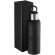 Термобутылка Hard Work Black, черная