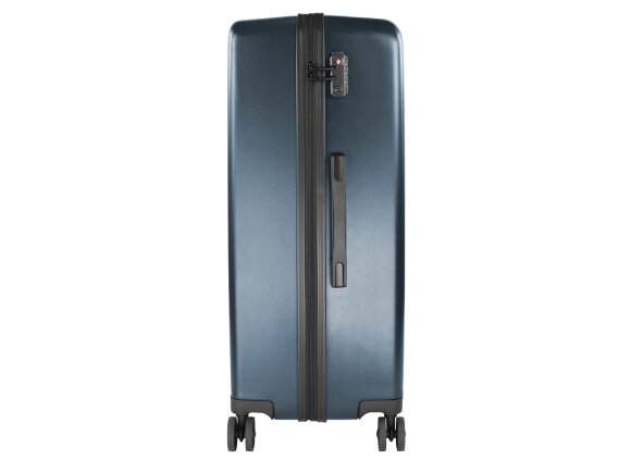 Чемодан BUGATTI Kallisto, синий, АБС-пластик, 50,5х30,5х74 см, 100 л Чемодан BUGATTI Kallisto, синий, АБС-пластик, 50,5х30,5х74 см, 100 л