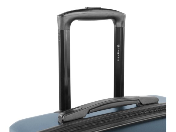 Чемодан BUGATTI Kallisto, синий, АБС-пластик, 50,5х30,5х74 см, 100 л Чемодан BUGATTI Kallisto, синий, АБС-пластик, 50,5х30,5х74 см, 100 л