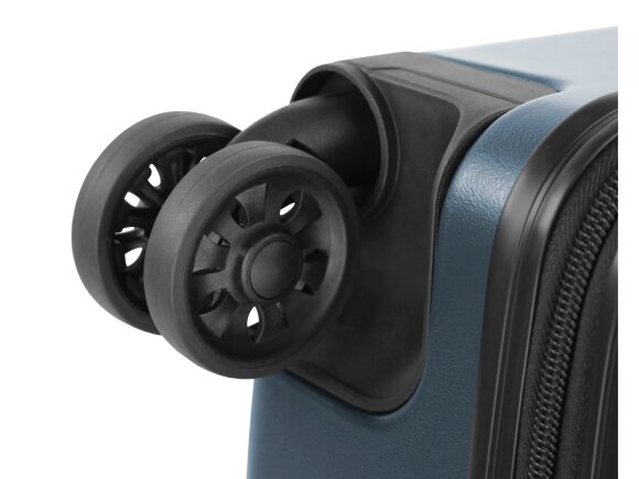 Чемодан BUGATTI Kallisto, синий, АБС-пластик, 50,5х30,5х74 см, 100 л Чемодан BUGATTI Kallisto, синий, АБС-пластик, 50,5х30,5х74 см, 100 л