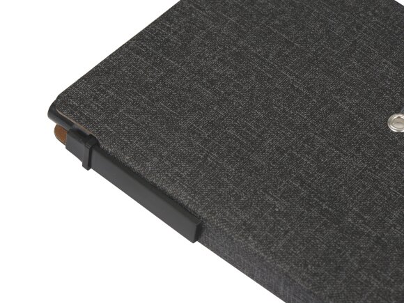 Блокнот А6 Write and stick с ручкой и набором стикеров, черный Блокнот А6 Write and stick с ручкой и набором стикеров, черный