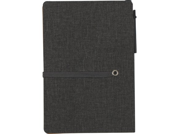 Блокнот А6 Write and stick с ручкой и набором стикеров, черный Блокнот А6 Write and stick с ручкой и набором стикеров, черный