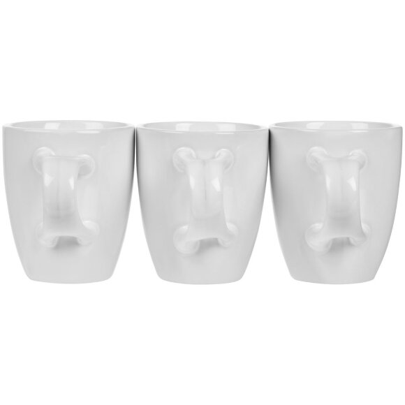 Кофейная кружка Pairy с ложкой, белая с красной Кофейная кружка Pairy с ложкой, белая с красной