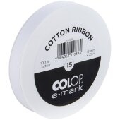 Лента Colop E-mark 15, белая Лента Colop E-mark 15, белая