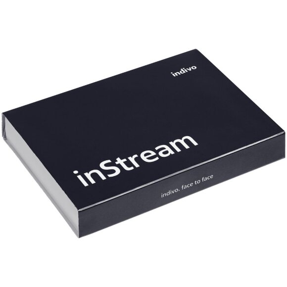 Обложка для паспорта inStream, черная Обложка для паспорта inStream, черная