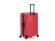 Чемодан TORBER Elton, красный, ABS-пластик, 47 х 32 х 78 см, 96 л