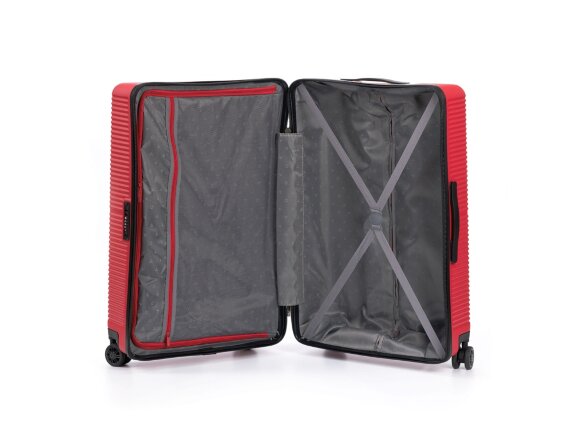 Чемодан TORBER Elton, красный, ABS-пластик, 47 х 32 х 78 см, 96 л Чемодан TORBER Elton, красный, ABS-пластик, 47 х 32 х 78 см, 96 л