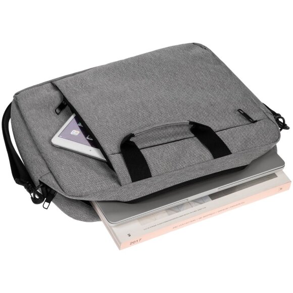Сумка для ноутбука Oneworld, серая Сумка для ноутбука Oneworld, серая
