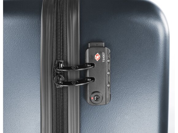 Чемодан BUGATTI Kallisto, синий, АБС-пластик, 44,5х26х63,5 см, 65 л Чемодан BUGATTI Kallisto, синий, АБС-пластик, 44,5х26х63,5 см, 65 л