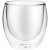 Стакан с двойными стенками Glass Bubble, бесцветный