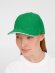 Бейсболка Buffalo, ярко-зеленая с белым