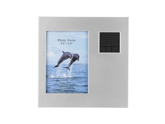 Часы Рамка, серебристый Часы Рамка, серебристый