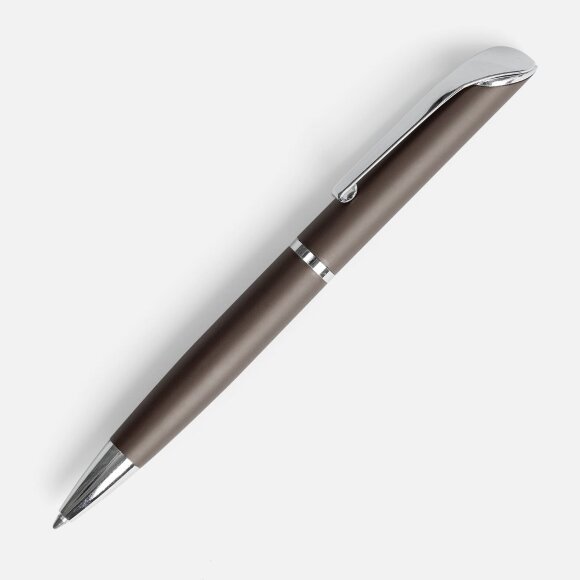 Ручка шариковая Glide, серо-коричневая Ручка шариковая Glide, серо-коричневая