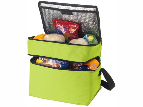 Сумка-холодильник Oslo, зеленое яблоко Сумка-холодильник Oslo, зеленое яблоко