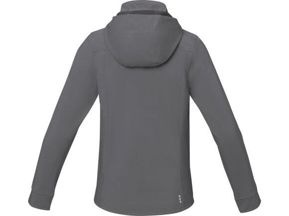Куртка софтшел Langley женская, steel grey Куртка софтшел Langley женская, steel grey