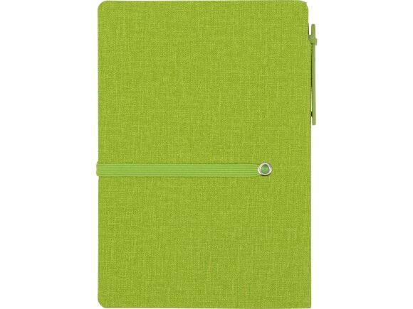 Блокнот А6 Write and stick с ручкой и набором стикеров, зеленое яблоко Блокнот А6 Write and stick с ручкой и набором стикеров, зеленое яблоко