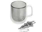 Набор Bergamot: кружка и ситечко для чая, черный