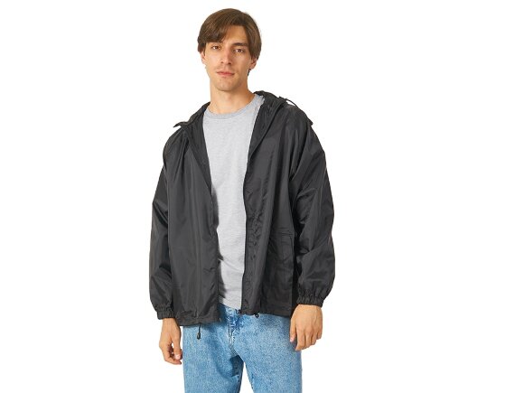 Ветровка Promo мужская с чехлом, черный Ветровка Promo мужская с чехлом, черный