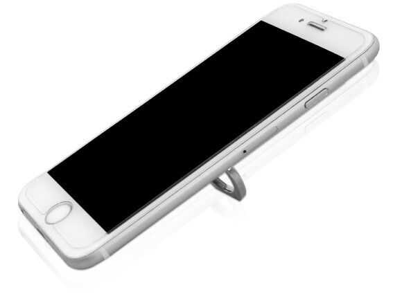 Кольцо-подставка iRing, серебристый Кольцо-подставка iRing, серебристый