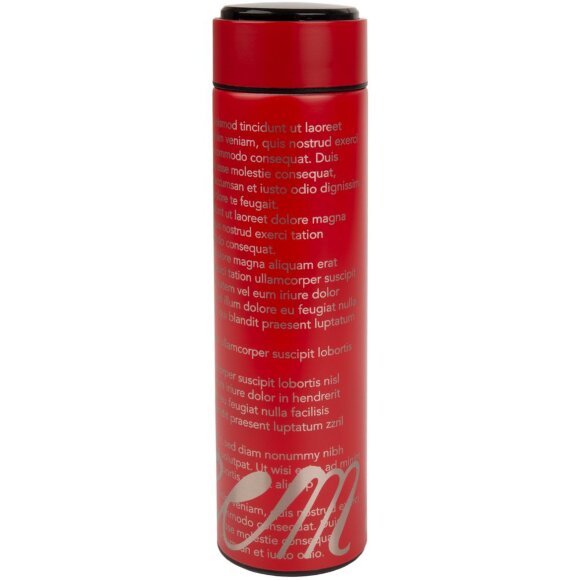 Смарт-бутылка с заменяемой батарейкой Long Therm, красная Смарт-бутылка с заменяемой батарейкой Long Therm, красная